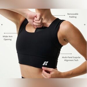 NWT Forme Power+ Bra - Obsidian - Size Medium